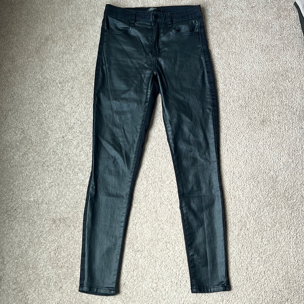 Dynamite Faux Leather Jeans